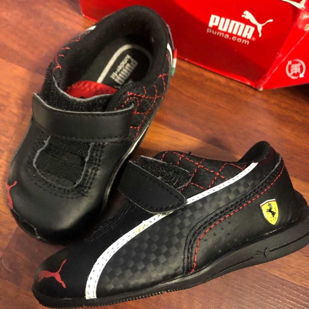 Puma Ferrari Baby Boy Soft Shoes US 5 1/2